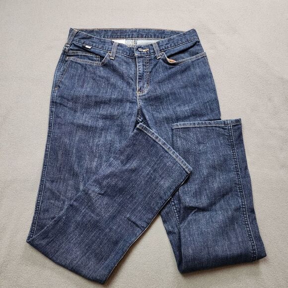 CARHARTT Flame Resistant Jeans FR Women's Dark Rugged Jeans Size 8 Tall - Picture 3 of 14